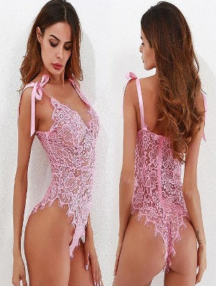 Summer Sexy Lingerie Lace Women Sleepwear