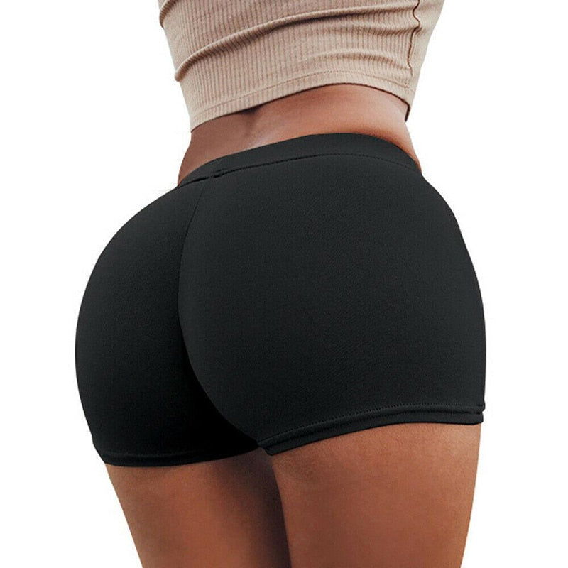 Summer Sexy Shorts Tight Stretch Fitness Sports Wear Skinny Short Pants