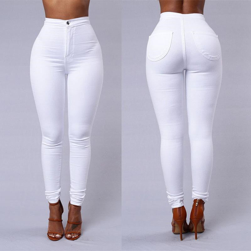 Women's high-waist trousers extend the distinctive and very comfortable