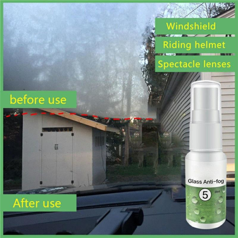 Anti-fog spray waterproof rainproof