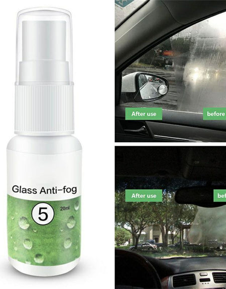 Anti-fog spray waterproof rainproof
