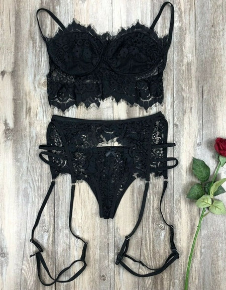 Valentine's Day Women Sexy  Lingerie set Lace
