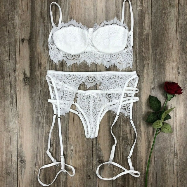 Valentine's Day Women Sexy  Lingerie set Lace