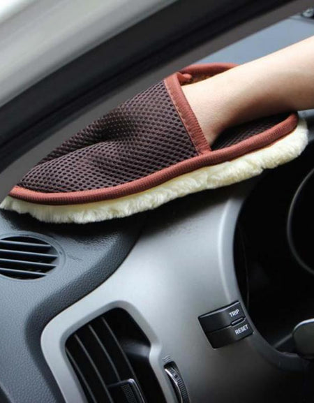 Soft Microfiber Car Wash Cleaning Glove