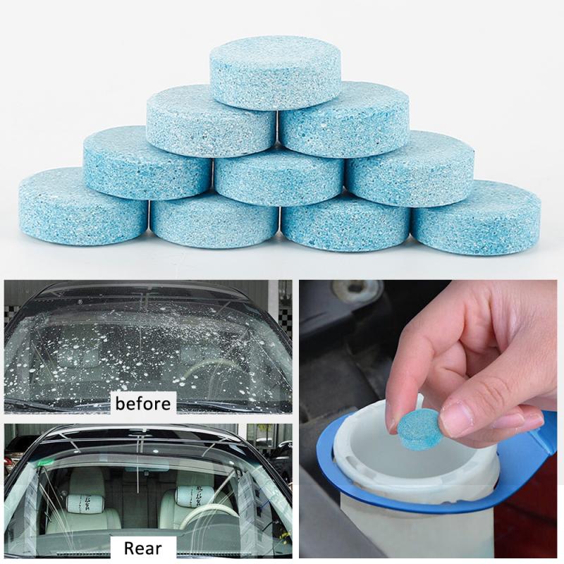 5 Piece Car Cleaning Wash Super Concentrated Stain Remover Effervescent Tablet