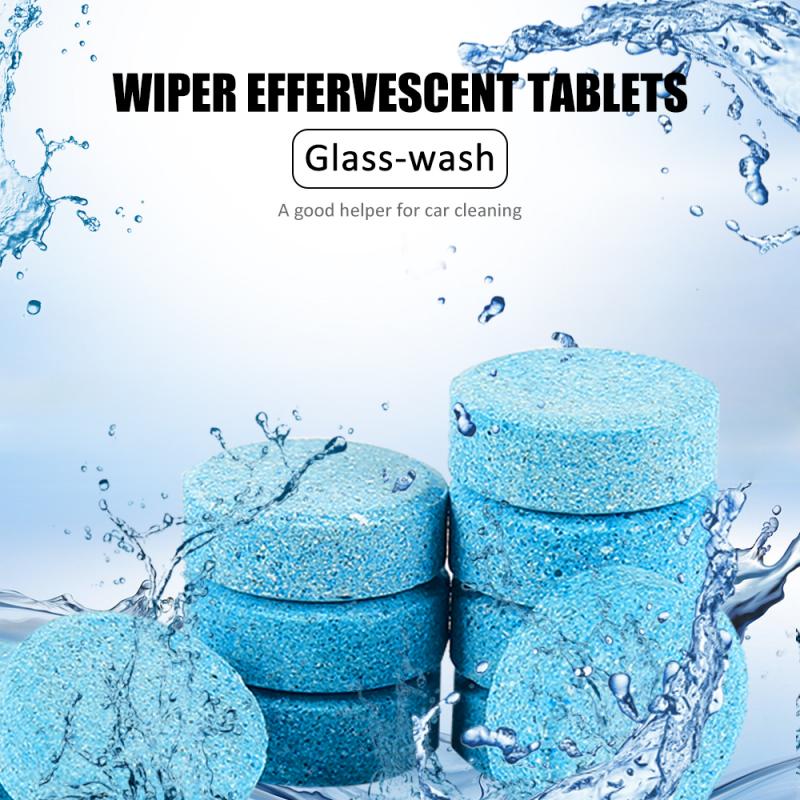 5 Piece Car Cleaning Wash Super Concentrated Stain Remover Effervescent Tablet