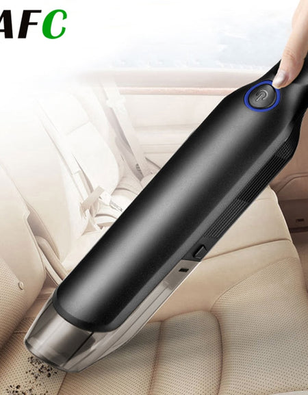 Portable Powerful Cordless Vacuum Cleaner Cyclone Suction Rechargeable Wet / Dry Auto for Home Car and Pet Hair