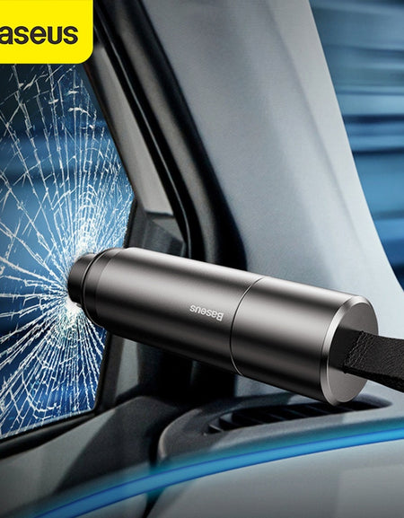 Safety belt cutter cutter device safety hammer for rescue