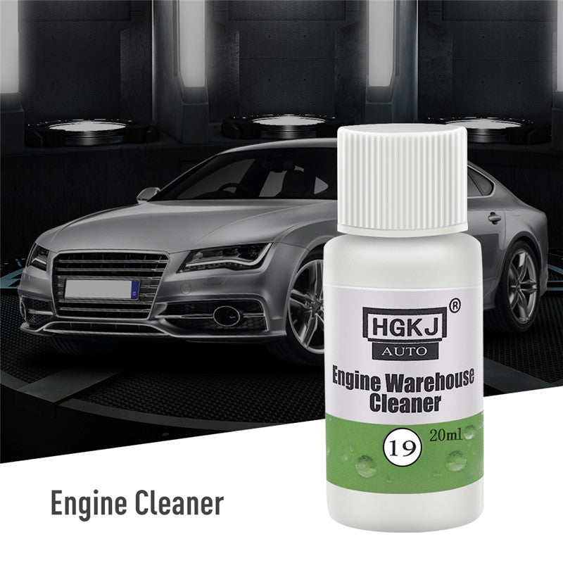 20ml 1: 8 diluted with water = 180ml engine compartment cleaner removes heavy oil